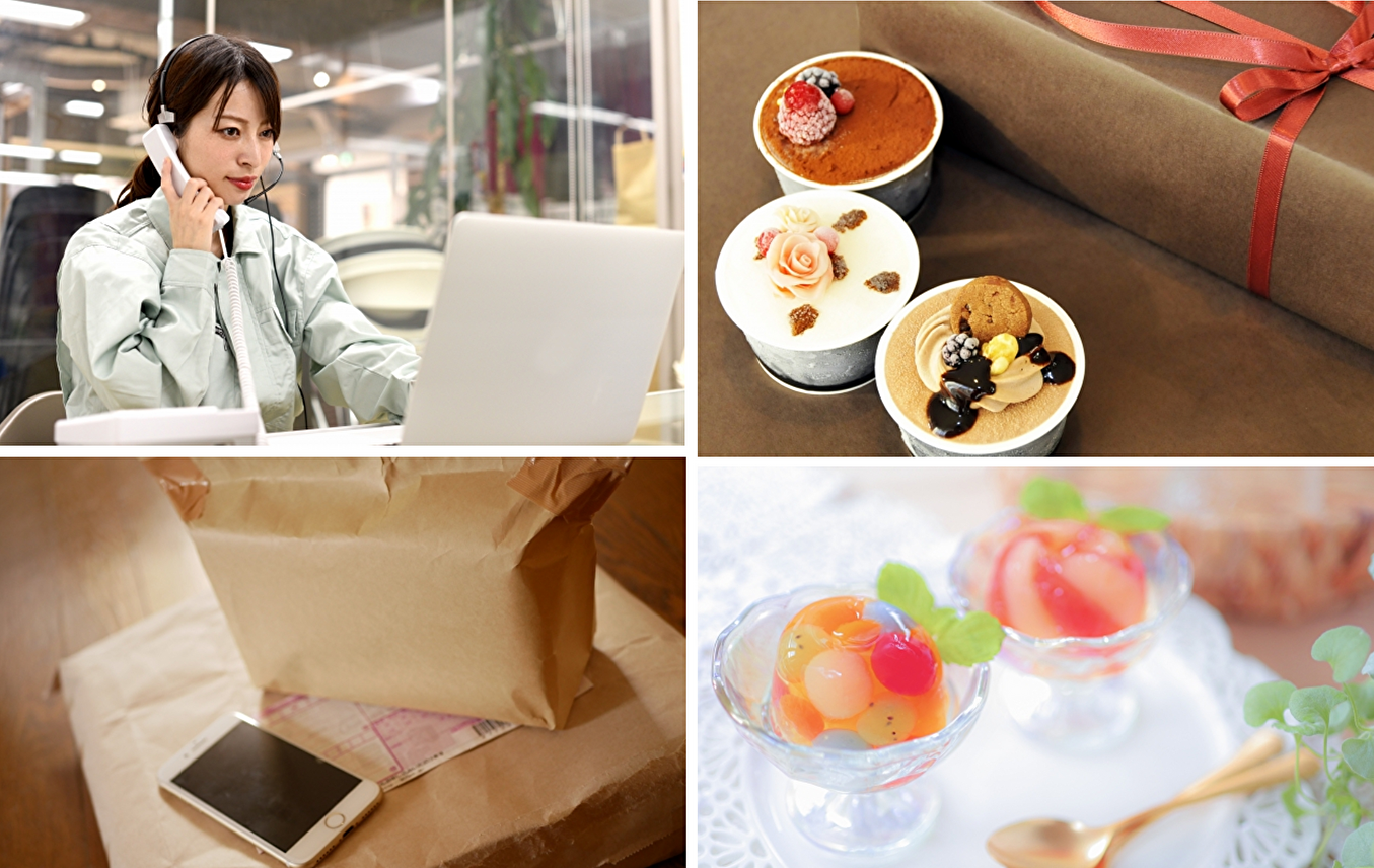 百貨店から紙で承ったギフト商品の出荷依頼をデータ化し、集計・出荷準備・問い合わせ対応の効率化を実現!