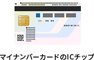 マイナンバーカードのICチップ