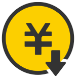 コスト削減イラスト